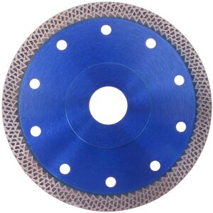 Unbranded Blue 105-125mm Mesh Turbo Diamond Saw Blade for Angle Grinder - Porcelain Tile, Unbranded Blue 105-125mm Mesh Turbo Diamond Saw Blade for Angle Grinder - Porcelain Tile,