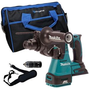 Makita DHR243Z 18V LXT Lithium Ion 3 Mode SDS Rotary Hammer Drill + 16" BAP Bag Makita DHR243Z 18V LXT Lithium Ion 3 Mode SDS Rotary Hammer Drill + 16" BAP Bag
