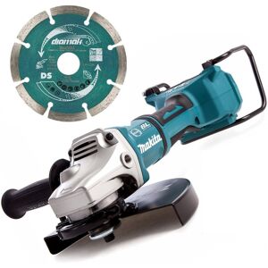 Makita DGA900Z 18v 36v Cordless Brushless 230mm Angle Grinder + Diamond Blade Makita DGA900Z 18v 36v Cordless Brushless 230mm Angle Grinder + Diamond Blade
