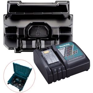 Makita DC18RC 18v 22min Intelligent FAST Lithium Battery Charger + Battery Inlay Makita DC18RC 18v 22min Intelligent FAST Lithium Battery Charger + Battery Inlay