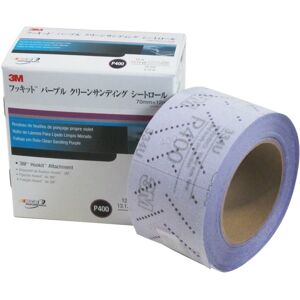 3M 30703 Hookit 334U Purple 70 mm x 12 m P400 Grit Clean Sanding Sheet 3M 30703 Hookit 334U Purple 70 mm x 12 m P400 Grit Clean Sanding Sheet