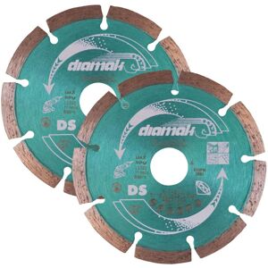 2x Makita D-61123 SEG Diamond Cutting Disc 115mm Blade Concrete Stone Cutter 2x Makita D-61123 SEG Diamond Cutting Disc 115mm Blade Concrete Stone Cutter