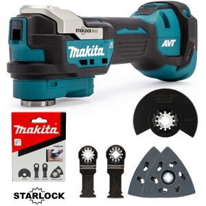 Makita DTM52Z 18v LXT Brushless Multi Tool Starlock Keyless Blade Carpenters Set Makita DTM52Z 18v LXT Brushless Multi Tool Starlock Keyless Blade Carpenters Set