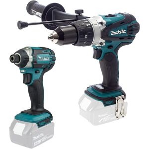 Makita DLX2145 18v LXT DHP458Z Combi Hammer Drill + DTD152 Impact Driver Bare Makita DLX2145 18v LXT DHP458Z Combi Hammer Drill + DTD152 Impact Driver Bare
