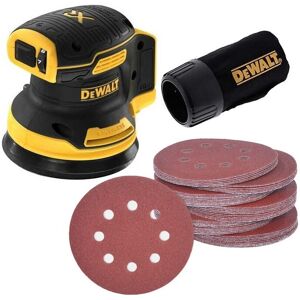 Dewalt DCW210N Cordless Brushless 18v XR Orbital Sander 125mm +50 Sanding Sheets Dewalt DCW210N Cordless Brushless 18v XR Orbital Sander 125mm +50 Sanding Sheets