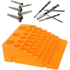 Maxpower 84 Holes Multifunctional Thickened Milling Cutter Reamer Drill Bit Storage Box T Maxpower 84 Holes Multifunctional Thickened Milling Cutter Reamer Drill Bit Storage Box T