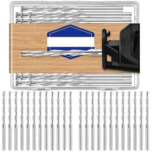 Unbranded 50Pcs 1/8 Inch Drill Bit for Wood and Plastic Guide Point Cutting Bits Diameter Unbranded 50Pcs 1/8 Inch Drill Bit for Wood and Plastic Guide Point Cutting Bits Diameter