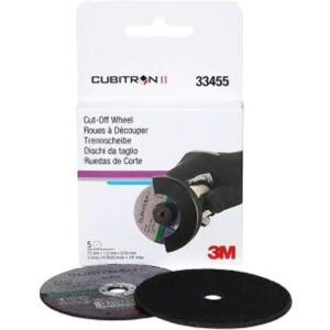 3M Cubitron II Cut-Off Wheel 33455 3 in .0625 in x 3/8 in 5 Pack High Perfo 3M Cubitron II Cut-Off Wheel 33455 3 in .0625 in x 3/8 in 5 Pack High Perfo