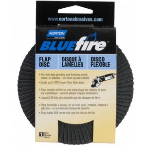 Symantec Norton 20X High Performance Abrasive Flap Disc Type 27 Threaded Hole Fibergla Symantec Norton 20X High Performance Abrasive Flap Disc Type 27 Threaded Hole Fibergla