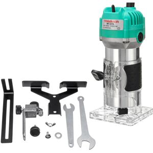 GreenZech (US Plug) 2200W 110V/220V Electric Hand Trimmer 1/4 Inch Corded Wood Laminate Pa GreenZech (US Plug) 2200W 110V/220V Electric Hand Trimmer 1/4 Inch Corded Wood Laminate Pa