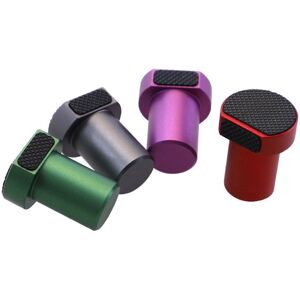 GreenZech (Red, 20mm) Aluminum Alloy Woodworking Hole Table Limit Blocks - Pack of 4, Non- GreenZech (Red, 20mm) Aluminum Alloy Woodworking Hole Table Limit Blocks - Pack of 4, Non-