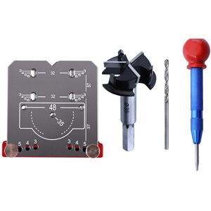 GreenZech (H05B) 35mm Aluminum Alloy Hinge Jig for Concealed Hinges - Accurate Drill Guide GreenZech (H05B) 35mm Aluminum Alloy Hinge Jig for Concealed Hinges - Accurate Drill Guide