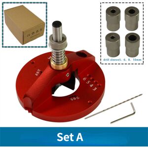 GreenZech (A) 35mm Chain Hole Locator Punch Jig for Woodworking - Durable Aluminum Alloy T GreenZech (A) 35mm Chain Hole Locator Punch Jig for Woodworking - Durable Aluminum Alloy T