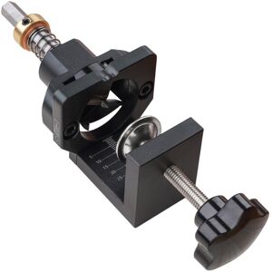 GreenZech 35mm Hinge Jig Drill Guide Locator Kit with Clamp - Aluminum Alloy Hole Punch fo GreenZech 35mm Hinge Jig Drill Guide Locator Kit with Clamp - Aluminum Alloy Hole Punch fo