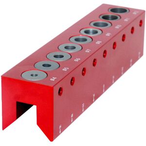 GreenZech Aluminum Alloy Pocket Hole Doweling Jig for Woodworking, Semi-Automatic Drill Gu GreenZech Aluminum Alloy Pocket Hole Doweling Jig for Woodworking, Semi-Automatic Drill Gu