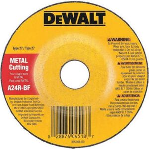 DeWalt DW4518 4-1/2"""" x 1/8"""" x 7/8"""" General Purpose Metal Cutting Wheel DeWalt DW4518 4-1/2"""" x 1/8"""" x 7/8"""" General Purpose Metal Cutting Wheel