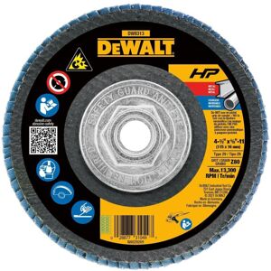 DEWALT Flap Disc Zirconia 4-1/2-Inch by 5/8-Inch-11 80-Grit (DW8313) DEWALT Flap Disc Zirconia 4-1/2-Inch by 5/8-Inch-11 80-Grit (DW8313)