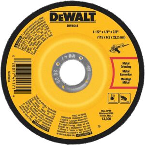 DeWalt DW4541 4"""" x """" x 7/8"""" High Performance Fast Metal Grinding Wheel DeWalt DW4541 4"""" x """" x 7/8"""" High Performance Fast Metal Grinding Wheel