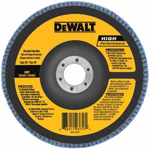 DEWALT DW8381H 6-Inch X 5/8-Inch-11 60G Type 29 Hp Flap Disc DEWALT DW8381H 6-Inch X 5/8-Inch-11 60G Type 29 Hp Flap Disc