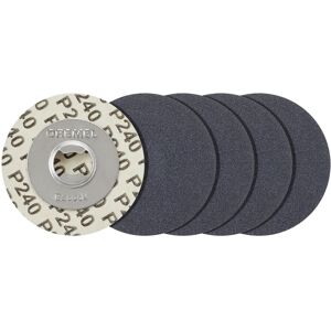 Dremel EZ Lock 240 Grit Sanding Discs for Rotary Tools 5-Pieces (EZ413SA) Dremel EZ Lock 240 Grit Sanding Discs for Rotary Tools 5-Pieces (EZ413SA)