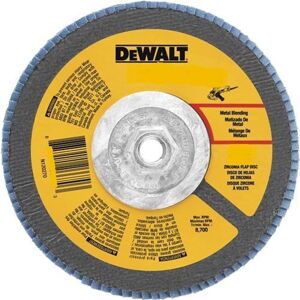 DEWALT DWA8208H 80 Grit Zirconia T29 Flap Disc 4-1/2-Inch x 5/8-11-Inch DEWALT DWA8208H 80 Grit Zirconia T29 Flap Disc 4-1/2-Inch x 5/8-11-Inch
