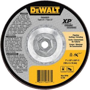 DEWALT DWA8925 Extended Performance Pipeline Grinding 7-Inch x 1/8-Inch x 5/8-In DEWALT DWA8925 Extended Performance Pipeline Grinding 7-Inch x 1/8-Inch x 5/8-In