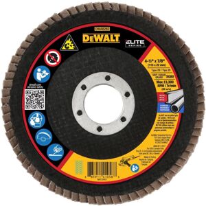 DEWALT DWA8282 80G T29 XP Ceramic Flap Disc 4-1/2"""" x 7/8"""" DEWALT DWA8282 80G T29 XP Ceramic Flap Disc 4-1/2"""" x 7/8""""