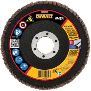 DEWALT DWA8280 40G T29 Xp Ceramic Flap Disc 4-1/2"""" X 7/8"""" DEWALT DWA8280 40G T29 Xp Ceramic Flap Disc 4-1/2"""" X 7/8""""