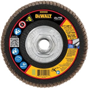 DEWALT DWA8282H 80G T29 XP Ceramic Flap Disc 4-1/2"""" x 5/8"""" DEWALT DWA8282H 80G T29 XP Ceramic Flap Disc 4-1/2"""" x 5/8""""