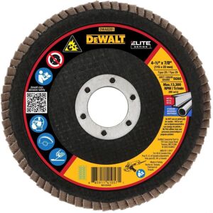 DEWALT DWA8281 60G T29 XP Ceramic Flap Disc 4-1/2"""" x 7/8"""" DEWALT DWA8281 60G T29 XP Ceramic Flap Disc 4-1/2"""" x 7/8""""