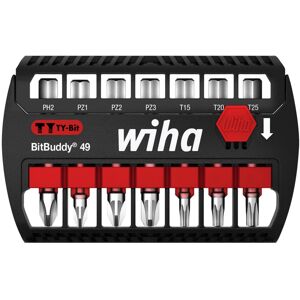 Wiha Bitbuddy Ty Bit Set, 7 Piece Wiha Bitbuddy Ty Bit Set, 7 Piece