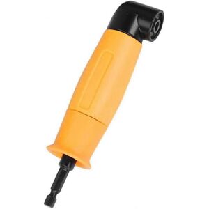 Unbranded 90 Degree Right Angle Bit Adapter Yellow Angled Head Screwdriver 6.35mm Hex Shan Unbranded 90 Degree Right Angle Bit Adapter Yellow Angled Head Screwdriver 6.35mm Hex Shan