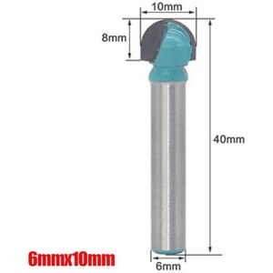 Unbranded (6mmx22mm) Milling Cutter Core Box Router Bit Round Bottom Round Head Woodworkin Unbranded (6mmx22mm) Milling Cutter Core Box Router Bit Round Bottom Round Head Woodworkin