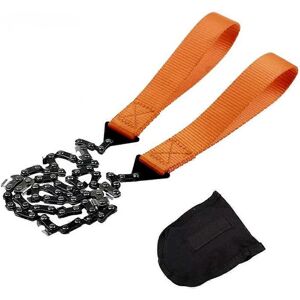 Unbranded Survival Chain Pocket Chainsaw, 103cm, 11 Saw Teeth, Portable Handheld Survival Unbranded Survival Chain Pocket Chainsaw, 103cm, 11 Saw Teeth, Portable Handheld Survival