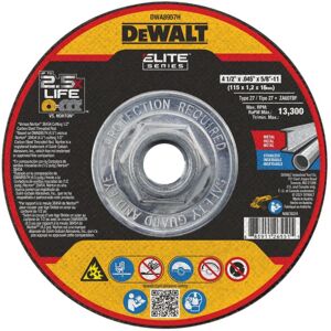 DEWALT DWA8957H 4-1/2"""" x .045"""" x 5/8""""-11 XP Ceramic Small Hub Cuttin Wh DEWALT DWA8957H 4-1/2"""" x .045"""" x 5/8""""-11 XP Ceramic Small Hub Cuttin Wh