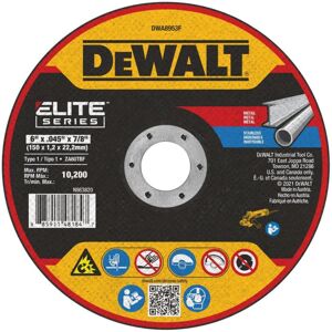 DEWALT DWA8953F T1 XP CER Fast Cut-Off Wheel 6"" x 0.045"" x 7/8"" DEWALT DWA8953F T1 XP CER Fast Cut-Off Wheel 6"" x 0.045"" x 7/8""