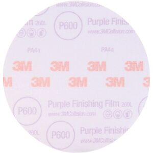 3M Hookit Purple Finishing Film Abrasive Disc 30671 6 in 600+ Grade 50 Pack 3M Hookit Purple Finishing Film Abrasive Disc 30671 6 in 600+ Grade 50 Pack