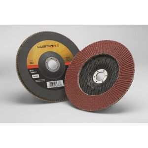 3M Cubitron II Flap Disc 969F 60+ T27 7 in x 7/8 in Pack of 5 Polyester Bac 3M Cubitron II Flap Disc 969F 60+ T27 7 in x 7/8 in Pack of 5 Polyester Bac