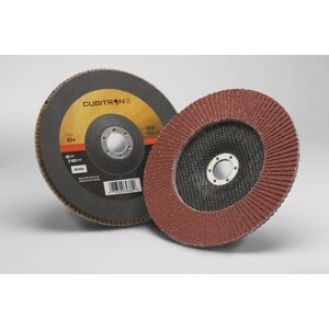 3M Cubitron II Flap Disc 969F 40+ T27 7 in x 7/8 in Pack of 5 Polyester Bac 3M Cubitron II Flap Disc 969F 40+ T27 7 in x 7/8 in Pack of 5 Polyester Bac