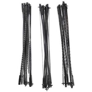 Kikidex (As show, One size) 36Pcs Scroll Saw Blades 127mm Carbon Steel Fretsaw Blades wi Kikidex (As show, One size) 36Pcs Scroll Saw Blades 127mm Carbon Steel Fretsaw Blades wi