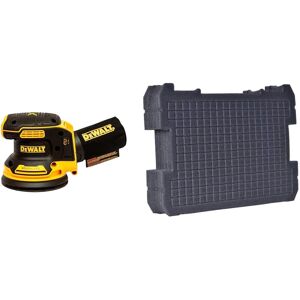 DEWALT DCW210N-XJ Cordless Sander 18V XR Brushless 125mm Bare Unit & DWST1-72364 DEWALT DCW210N-XJ Cordless Sander 18V XR Brushless 125mm Bare Unit & DWST1-72364