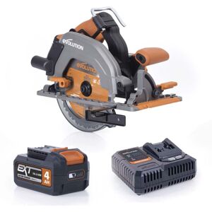 Evolution Power Tools R185CCS-Li Circular Saw Cordless Brushless 18v Li-Ion EXT Evolution Power Tools R185CCS-Li Circular Saw Cordless Brushless 18v Li-Ion EXT