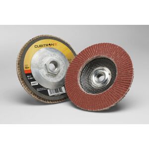3M Cubitron II Flap Disc 967A 60+ T29 Quick Change 4-1/2 in x 5/8""""-11 Pac 3M Cubitron II Flap Disc 967A 60+ T29 Quick Change 4-1/2 in x 5/8""""-11 Pac