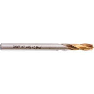 Dormer Pramet A022 4.50MM HSS TiN Stub Drill Dormer Pramet A022 4.50MM HSS TiN Stub Drill