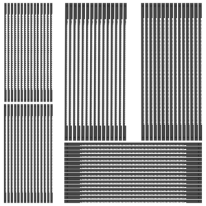 Jehiatek 75Pcs Pin End Scroll Saw Blade Kit 5Inch Assortment Set Wood Cutting 10/15/18/20 Jehiatek 75Pcs Pin End Scroll Saw Blade Kit 5Inch Assortment Set Wood Cutting 10/15/18/20