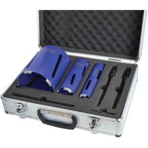 Faithfull Diamond Core Drill Kit & Case Set Of 7 Faithfull Diamond Core Drill Kit & Case Set Of 7