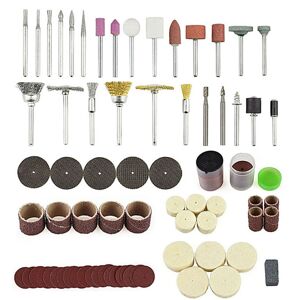 GreenZech (100pcs) 79pcs 100pcs Rotary Tool Accessory Set for Grinding Sanding Polishing C GreenZech (100pcs) 79pcs 100pcs Rotary Tool Accessory Set for Grinding Sanding Polishing C
