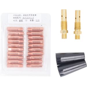Unbranded 24Pcs MIG Welding Gun Kit Consumables 15AK Tip Unbranded 24Pcs MIG Welding Gun Kit Consumables 15AK Tip
