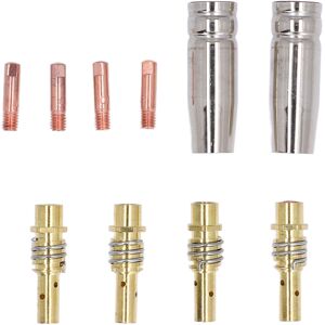 Unbranded MIG Welding Consumables Kit Copper Contact Tips Unbranded MIG Welding Consumables Kit Copper Contact Tips