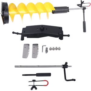 Unbranded Ice Auger Drill Bit 8in Hole Drilling 28in Length Unbranded Ice Auger Drill Bit 8in Hole Drilling 28in Length